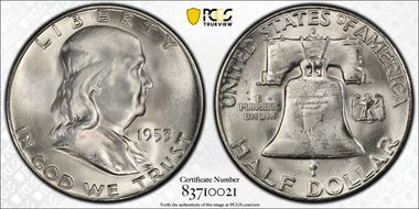 1953-S/S 50C RPM FS-501 MS65