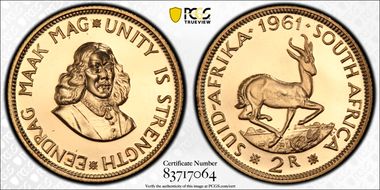 1961 2 Rand PR67CAM