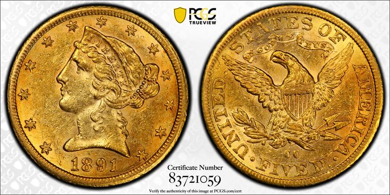 Cert 83721059 - Coin Image