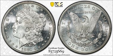 1881-S $1 MS65
