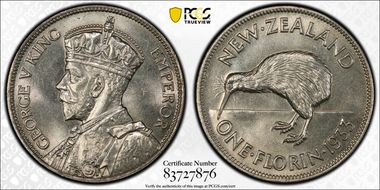 1933 Florin MS66