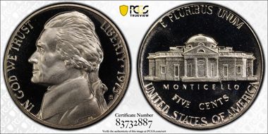 1975-S 5C PR70DCAM