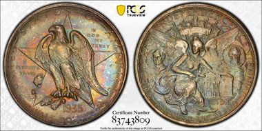 1935-D 50C Texas MS66