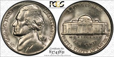 1953-D/D 5C D/ Inverted D FS-501 MS66