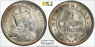 1908 5C MS65
