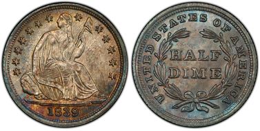 1839 H10C No Drapery MS66+