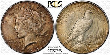 1935 $1 MS62