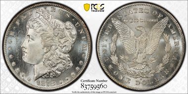 1878-S $1 MS65+