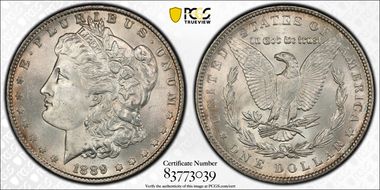 1889 $1 MS64