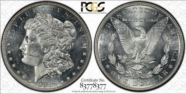 1882-S $1 MS63