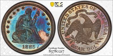1885 25C PR66