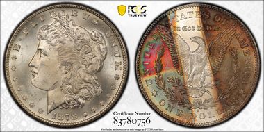 1878-S $1 MS65