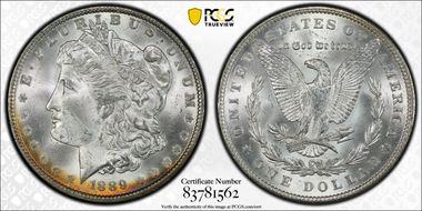 1889 $1 MS65
