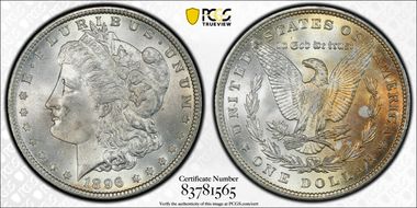 1896 $1 MS65