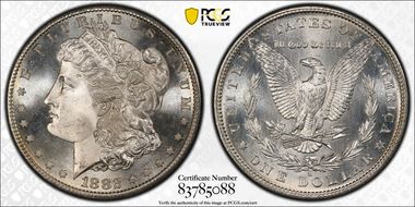 1882-S $1 MS68