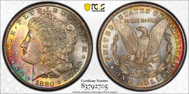 1880-S $1 MS65