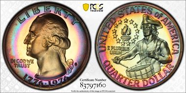 1976-S 25C Clad PR68