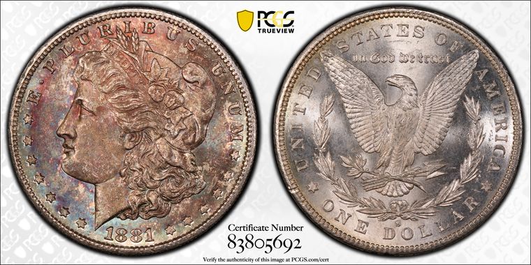 Cert 83805692 - Coin Image