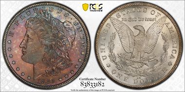 1885-CC $1 MS66+