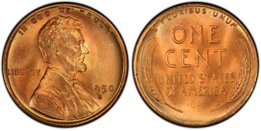 1950-S 1C MS67RD
