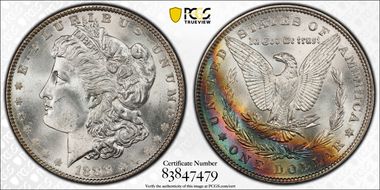 1888 $1 MS66+