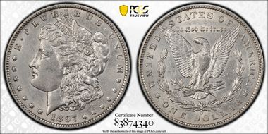 1897-O $1 AU53