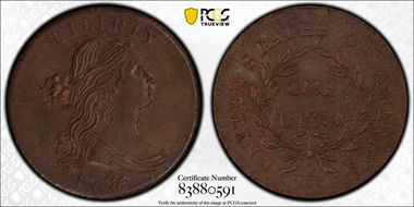 1796 1C S-92 MS65BN