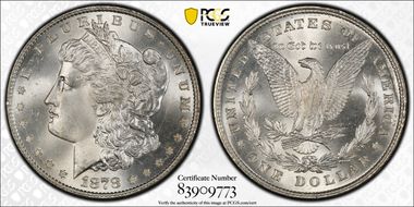1878 8TF $1 MS66