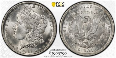 1891-O $1 MS65