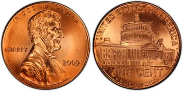 2009 1C Lincoln-Presidency MS68RD