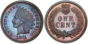 1874 1C PR66BN