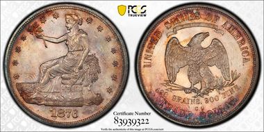 1876-CC T$1 Type-I/I MS64