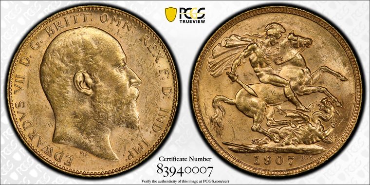 Cert 83940007 - Coin Image