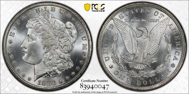 1883-CC $1 MS67+