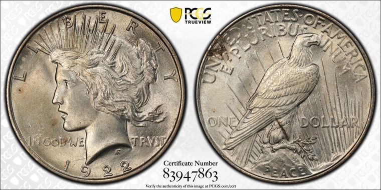 Cert 83947863 - Coin Image