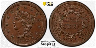 1853 1C N-14 MS64BN