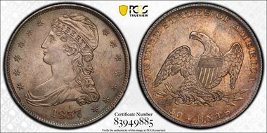 1837 50C MS64