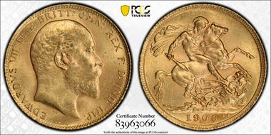 1906 Sov S-3969 MS63+