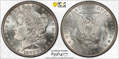 1883-CC $1 MS66