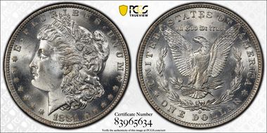 1881-O $1 MS65+