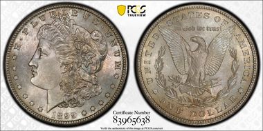 1899 $1 MS66+