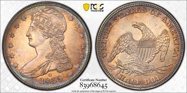 1839-O 50C GR-1, RPM MS66