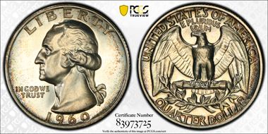 1960 25C PR66