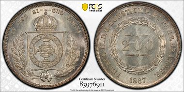 1867 200 R KM-469 Mald-601.25 MS67