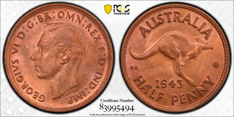 Cert 83995494 - Coin Image