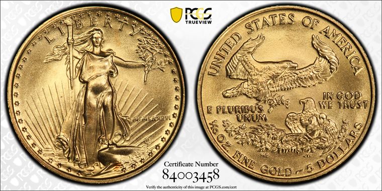 Cert 84003458 - Coin Image