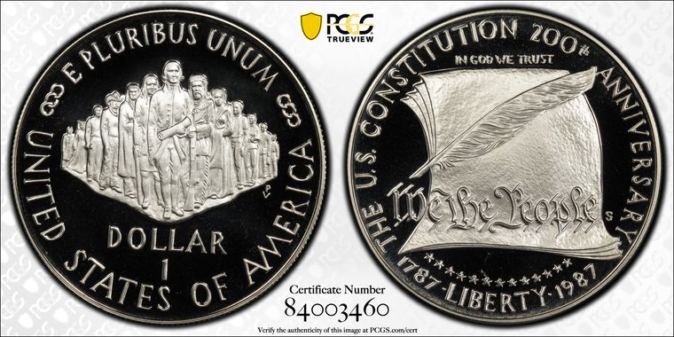 Cert 84003460 - Coin Image