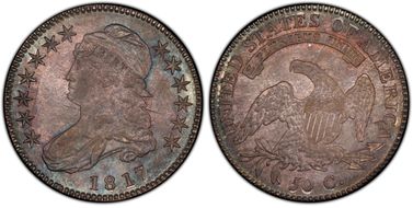 181.7 50C Punctuated Date MS64+