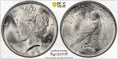 1922 $1 MS65