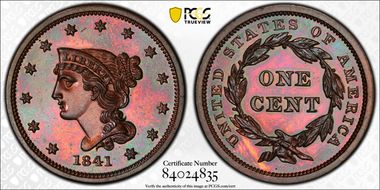 1841 1C PR65+ BN